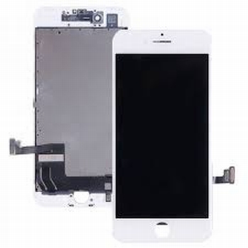 Vitre tactile blanc avec écran LCD pour iPhone 7 Plus